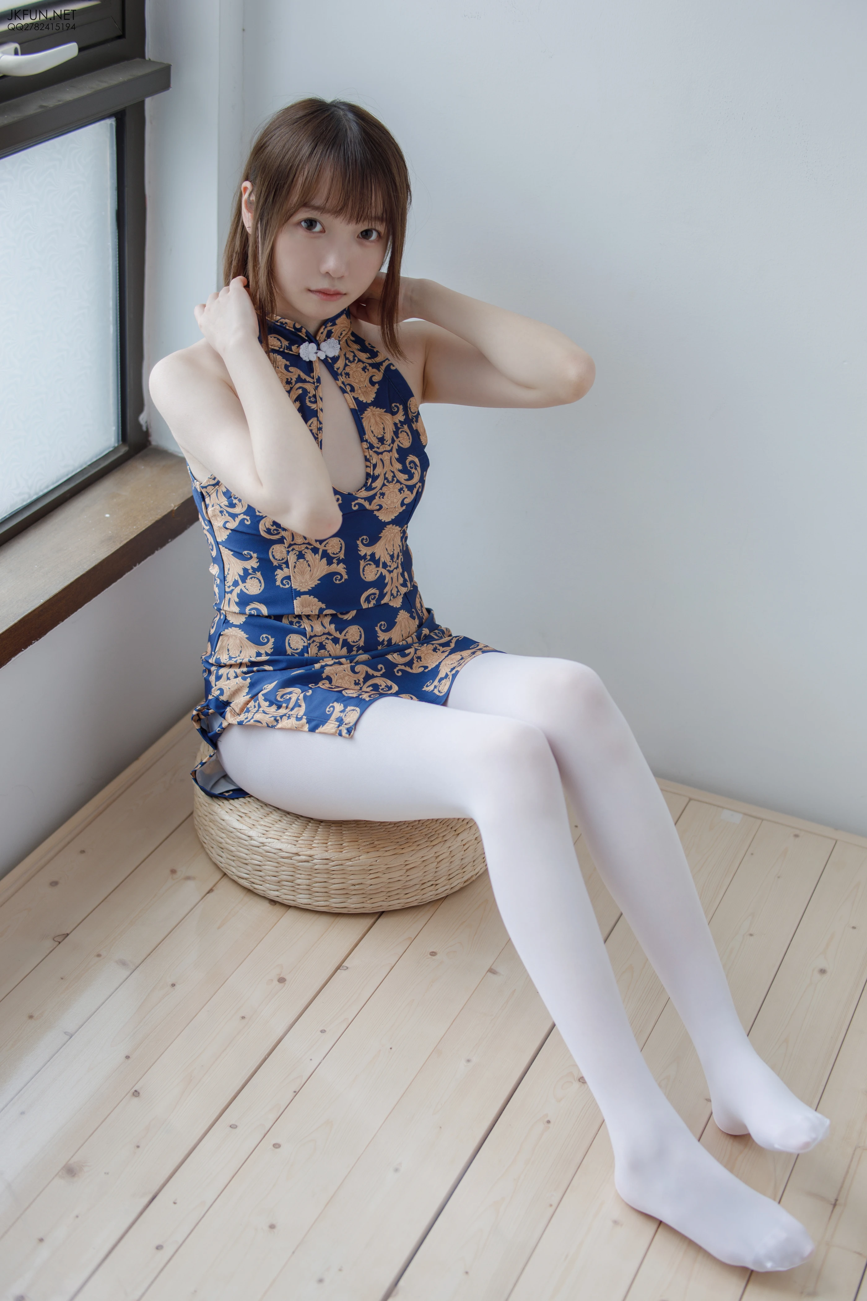 森萝财团 [JKFUN-008] Aika 60D白丝踩酱肉包 [130P 1V] 1