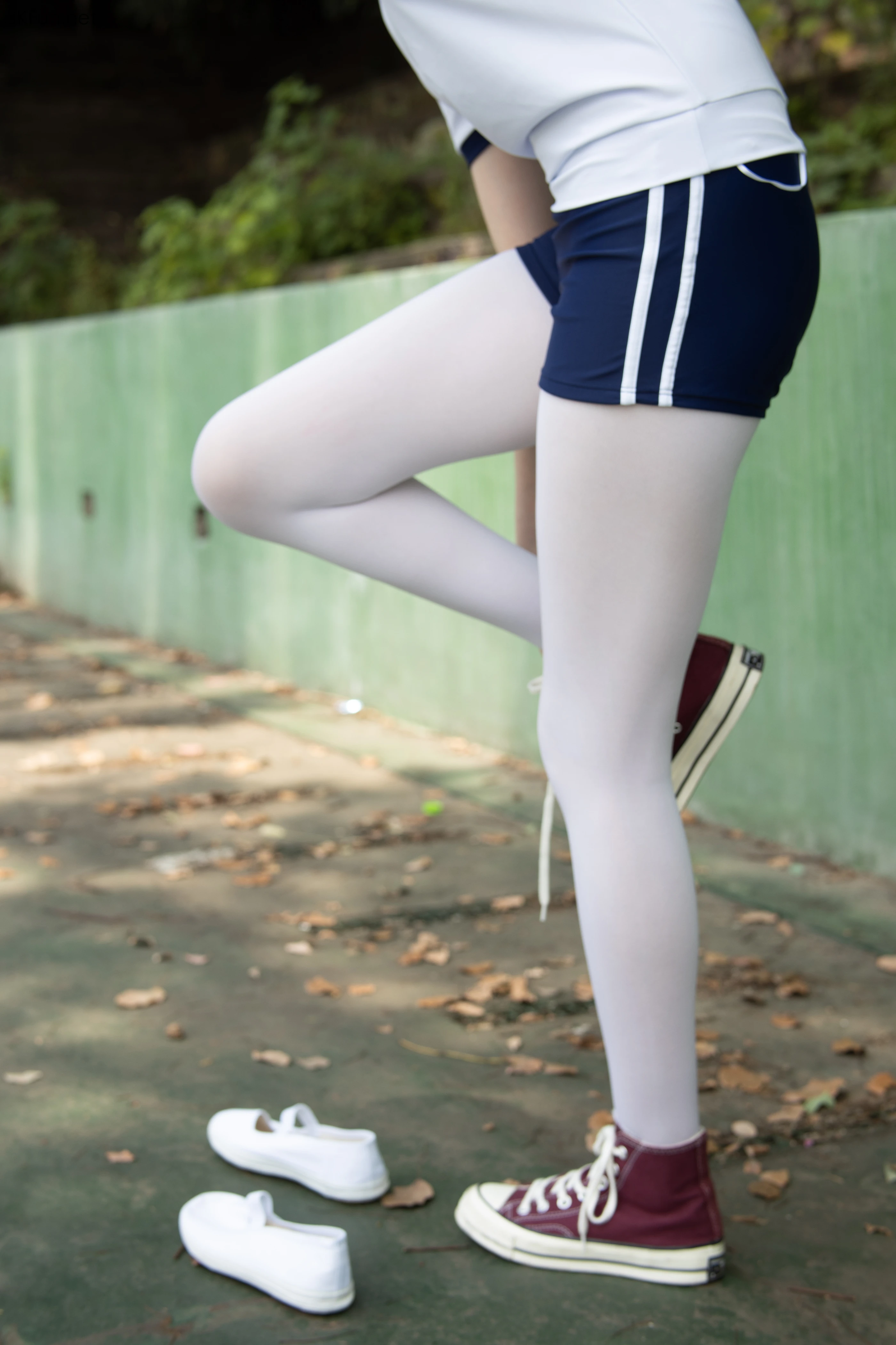 森萝财团 [JKFUN-019] 80D白丝外景体操服 Aika [107P 1V] 3